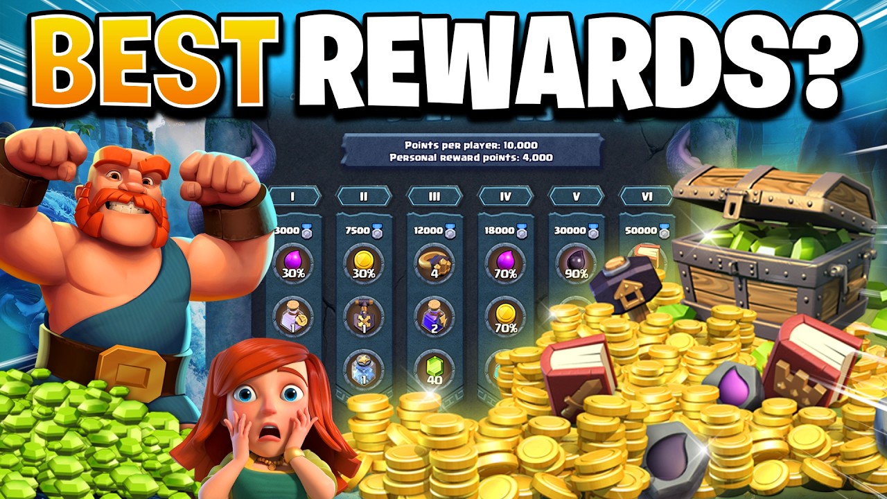 July 10k Points Special Clan Games Rewards - Best Picks for YOU! (Clash of Clans)