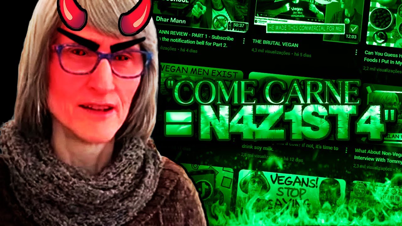 PROFESSORA VEGANA COMPARA PESSOAS QUE COMEM CARNE COM H1TL3R