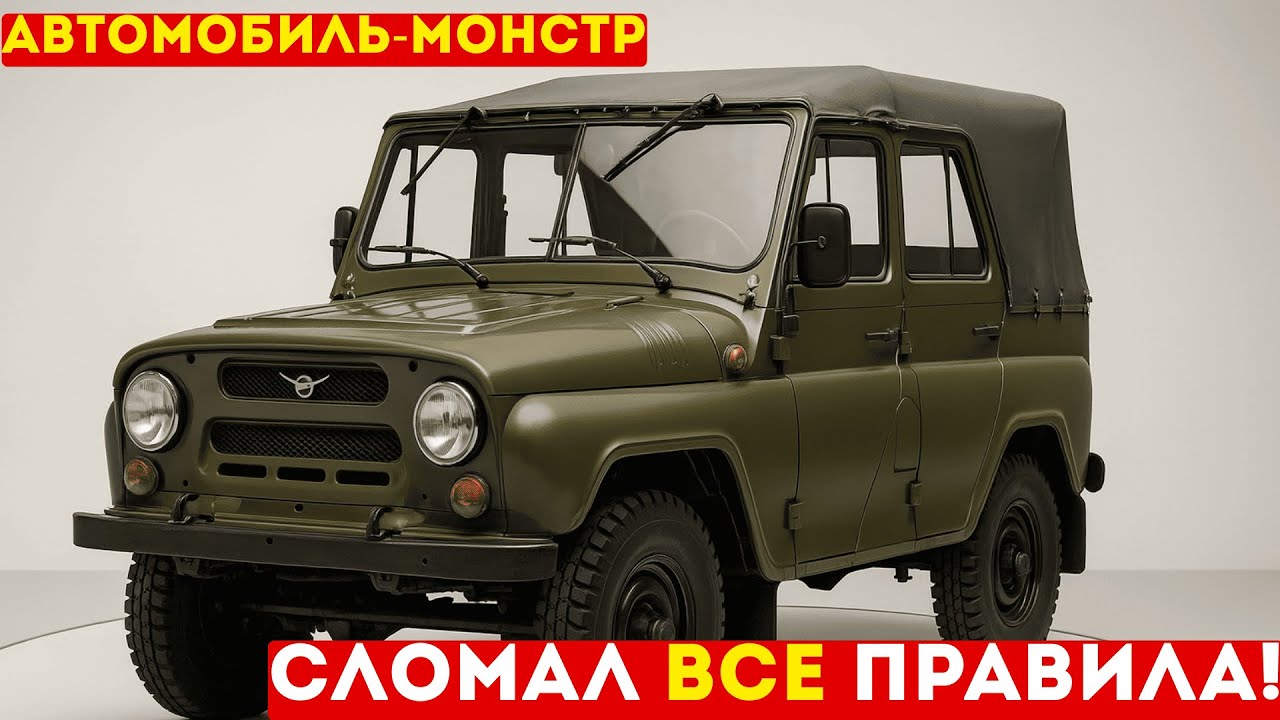 Как инженерное ЧУДО победило все законы маркетинга|История УАЗ-469