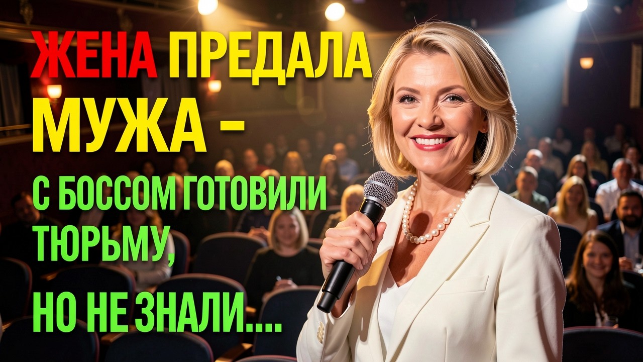 Жена предала мужа - с боссом готовили тюрьму, но не знали...