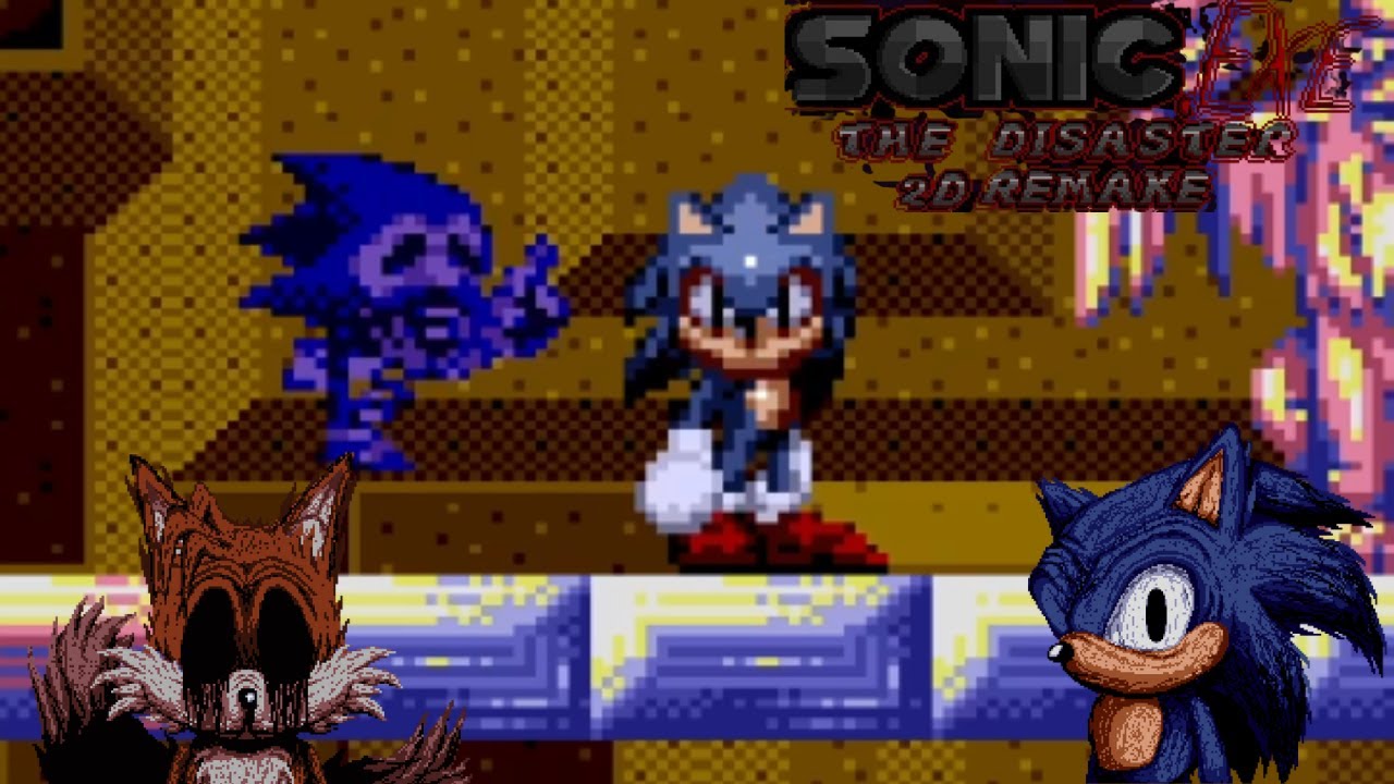 Sonic.exe The Disaster 2D remake Call Of The Void V1101