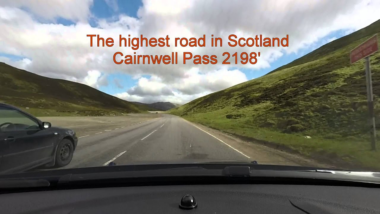 A93 Braemar to Spittal of Glenshee (Scotlands highest road) in two Fiesta ST's