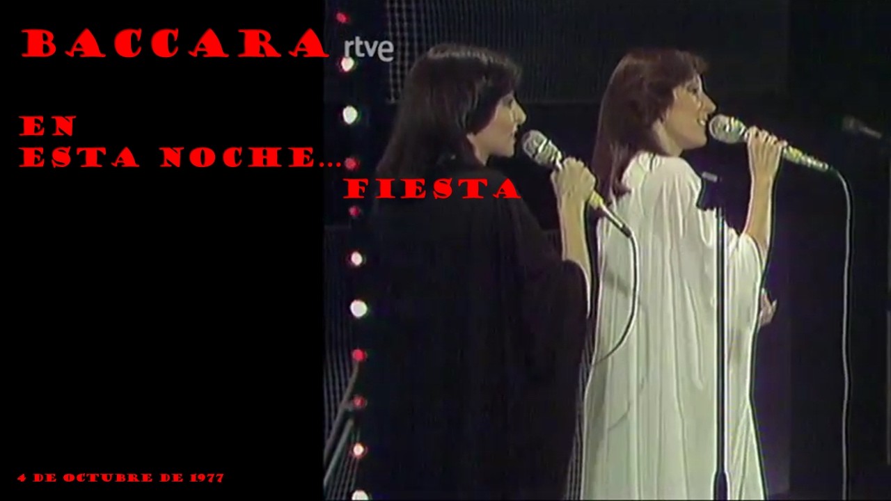 1977 1004 Baccara en Esta Noche Fiesta