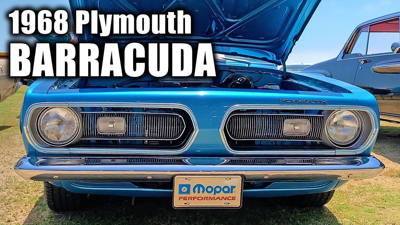 1968 Plymouth Barracuda &bull; Slow-Motion Walkaround