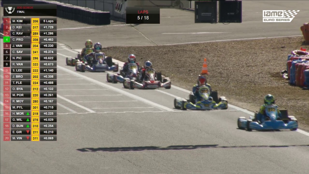 X30 IAME Senior Final Salbris 2018 IAME Euro Series