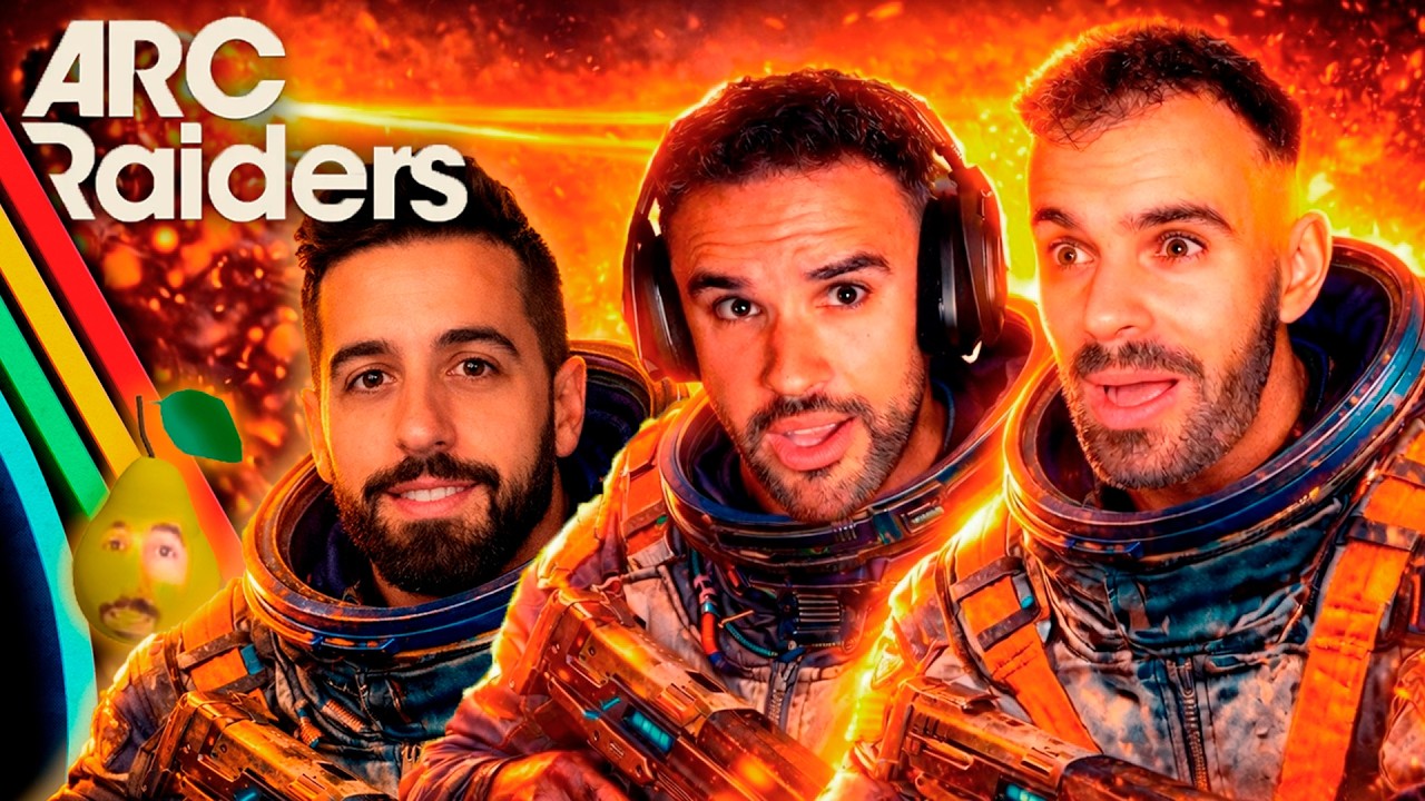 Dos súper pros enseñando al novatillo 😎 | ARC Raiders ft. IlloJuan & Guille | 🍐 PERA EDITION