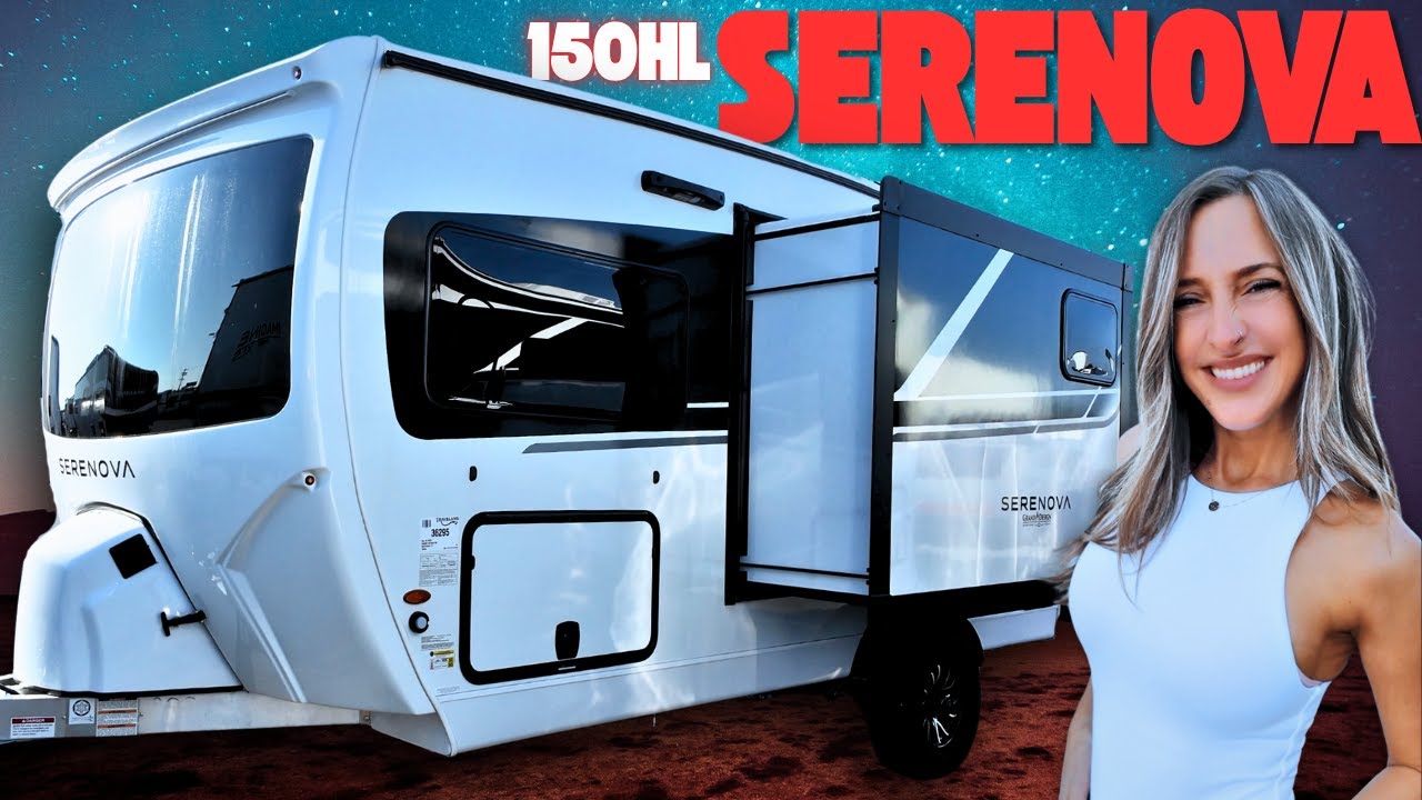 EUROPEAN Elegance in a COMPACT Trailer?! ALL NEW 2026 Serenova 150HL Redefines LUXURY RVs!