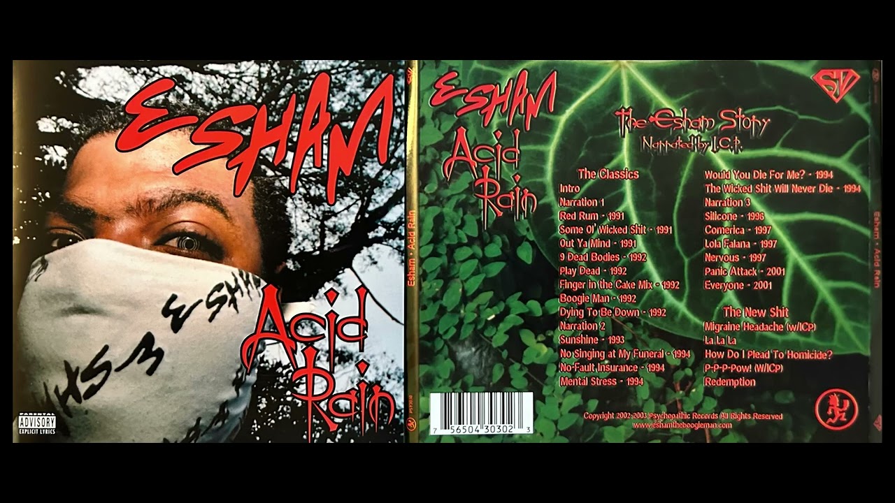 Esham (27. How Do I Plead To Homocide : 2002 Acid Rain Compilation CD)(NATAS)(Insane Clown Posse)(Ps