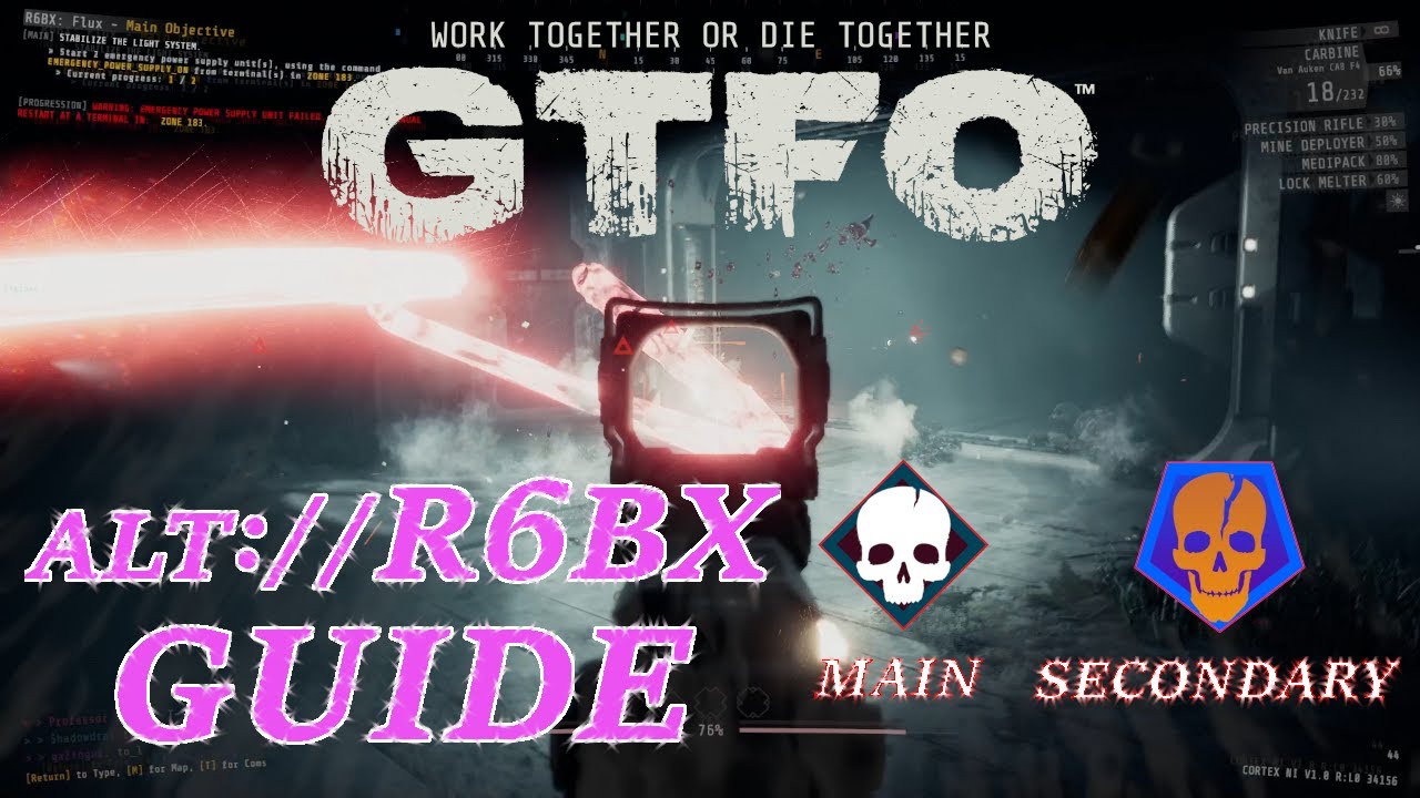 The Fog Is Gone But So Are The Lights! - GTFO ALT://R6BX Guide