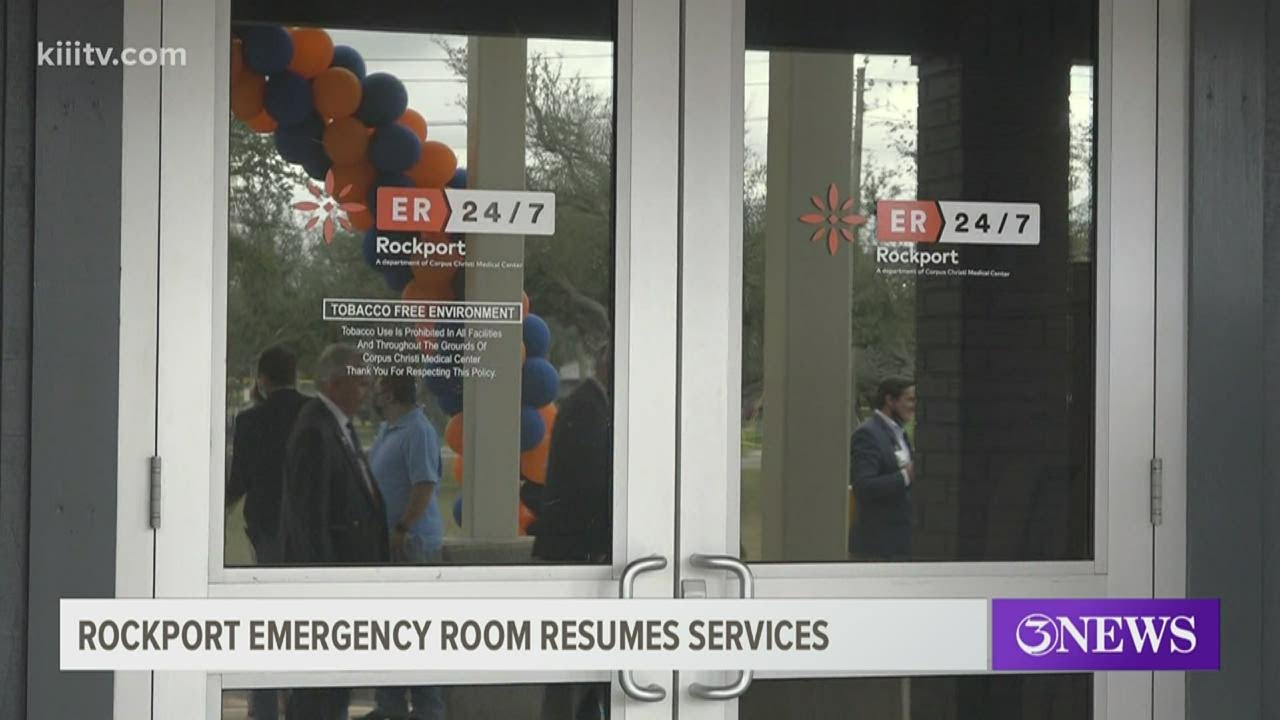 Services resume at Corpus Christi Medical Center ER 24/7 in Rockport