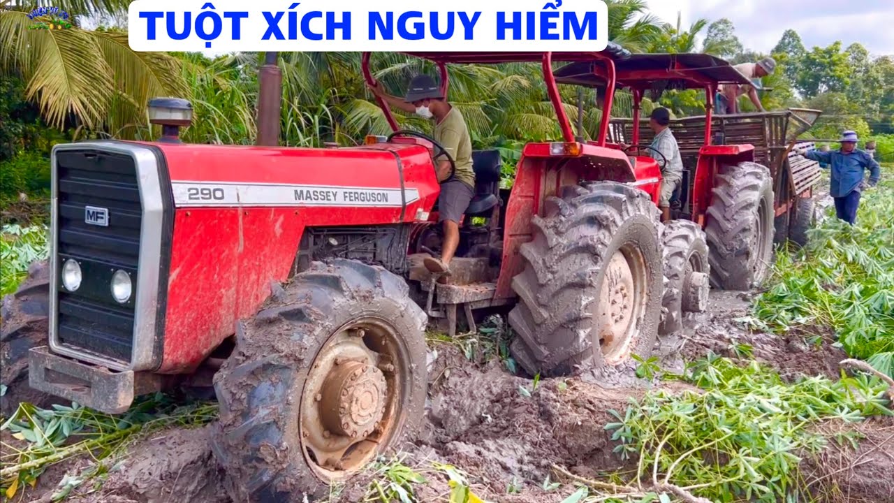 Công nhận nhìn 2 em massey ferguson 2 cầu dẫn đi đã thiệt