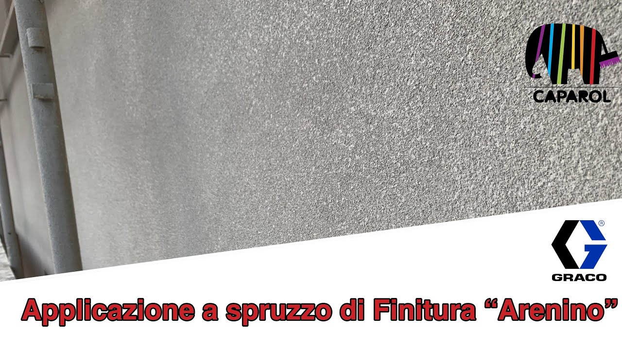 Applicazione a spruzzo di Finitura | Arenino | finitura a spruzzo Graco | Graco T-Max 6912 | Airless