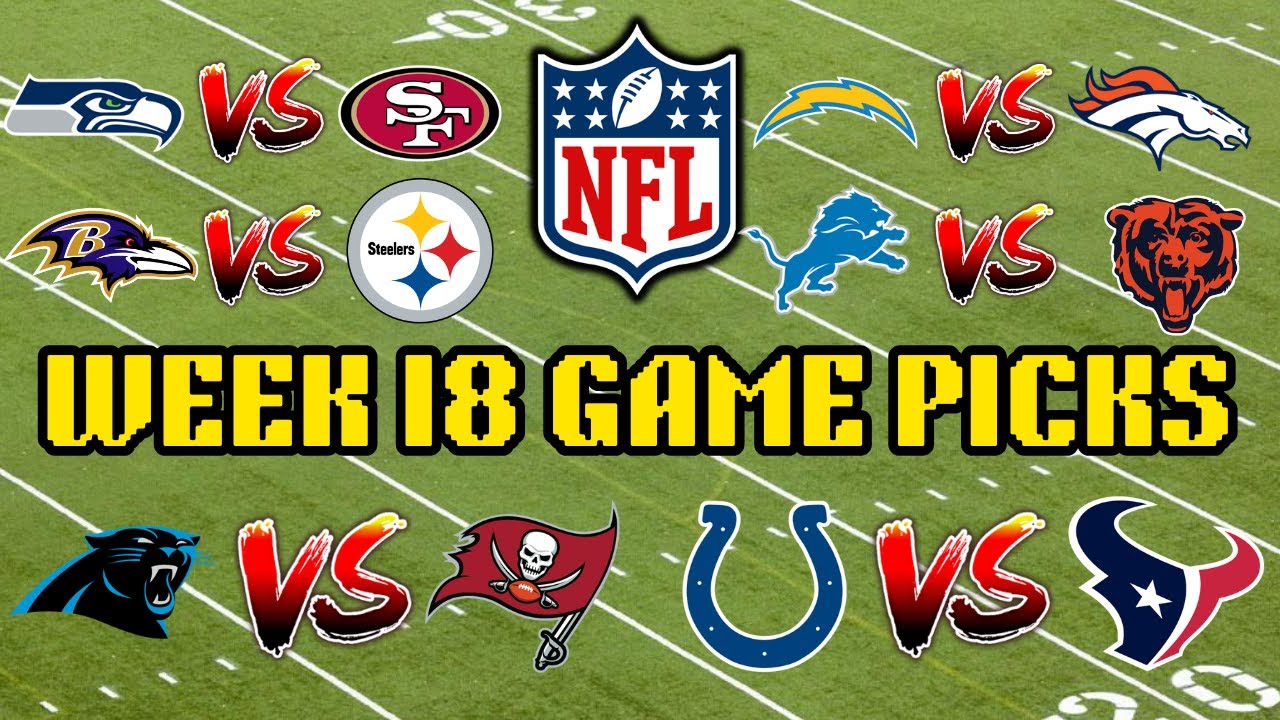 NFL Week 18 Predictions