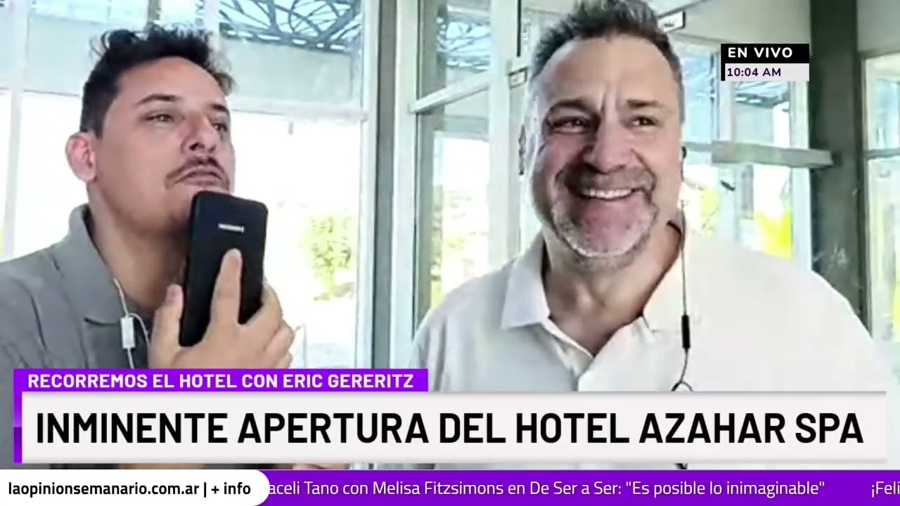 Hotel Azahar Spa: abrirá en marzo y generará cerca de 40 empleos en su primera etapa