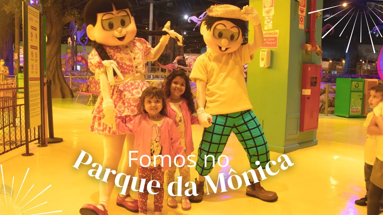 Fomos ao parque da Mônica!