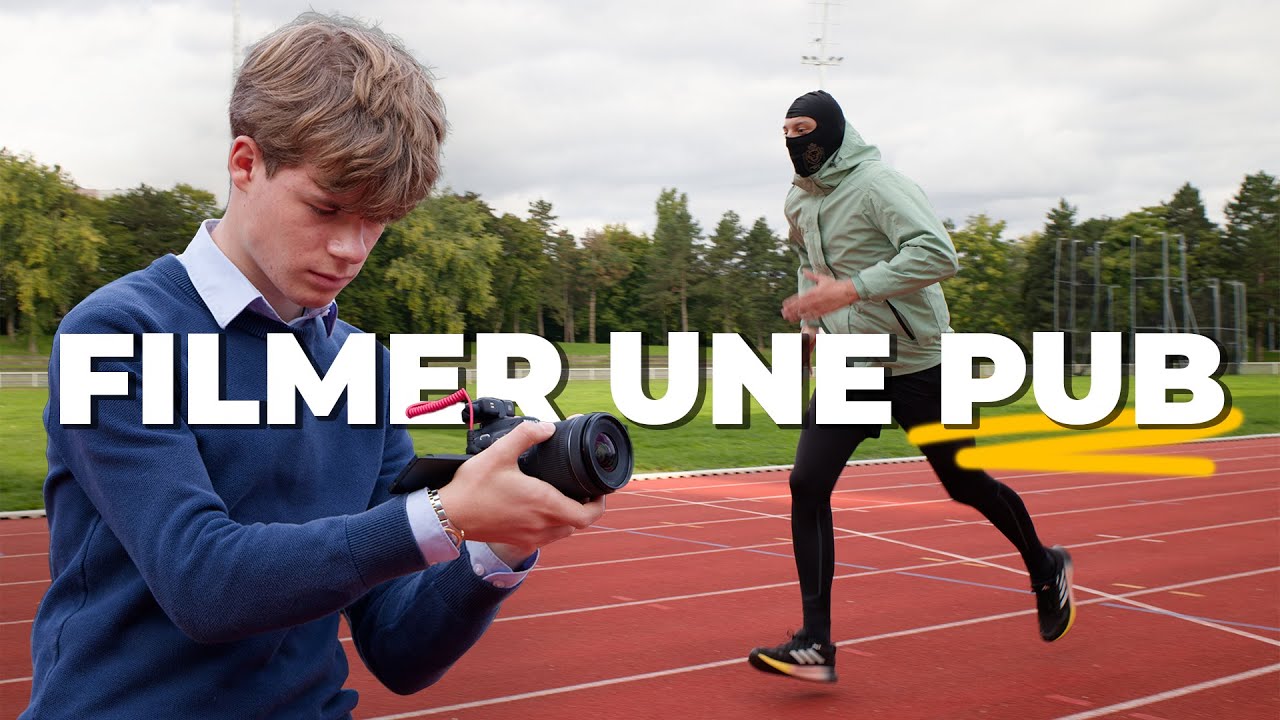 Comment filmer une pub ! making of 🎥