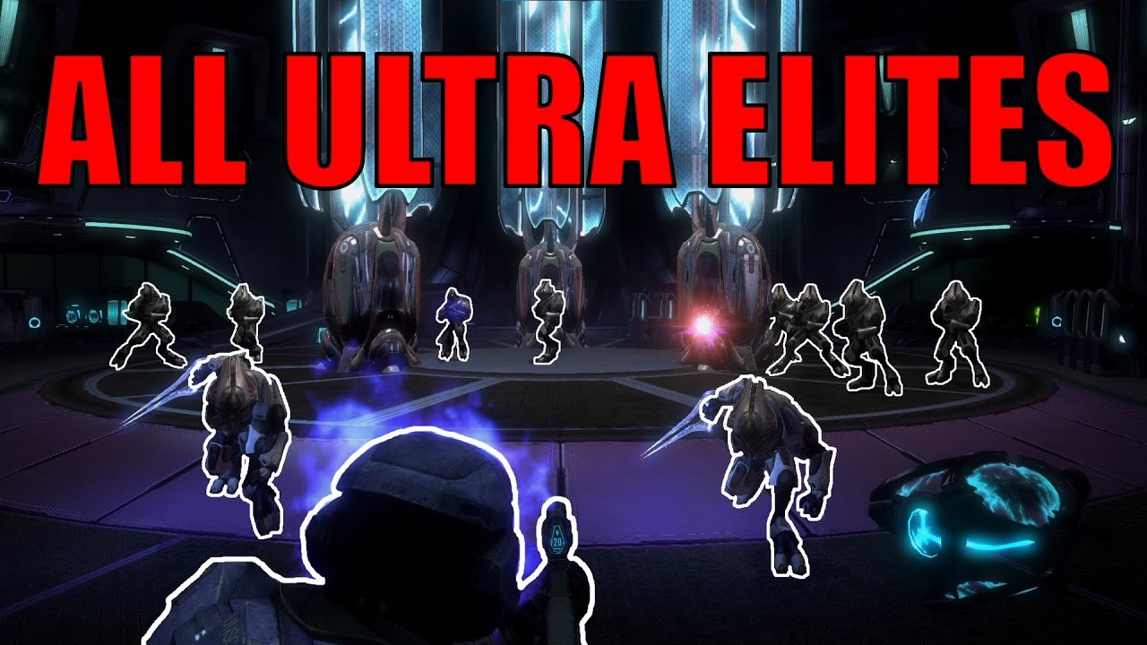 Halo Reach but EVERY Enemy is an Ultra Elite (On Legendary)