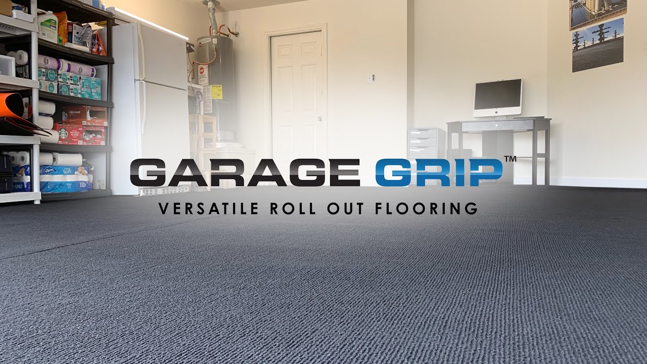 GARAGE GRIP™️ Versatile Roll Out Garage Flooring Overview
