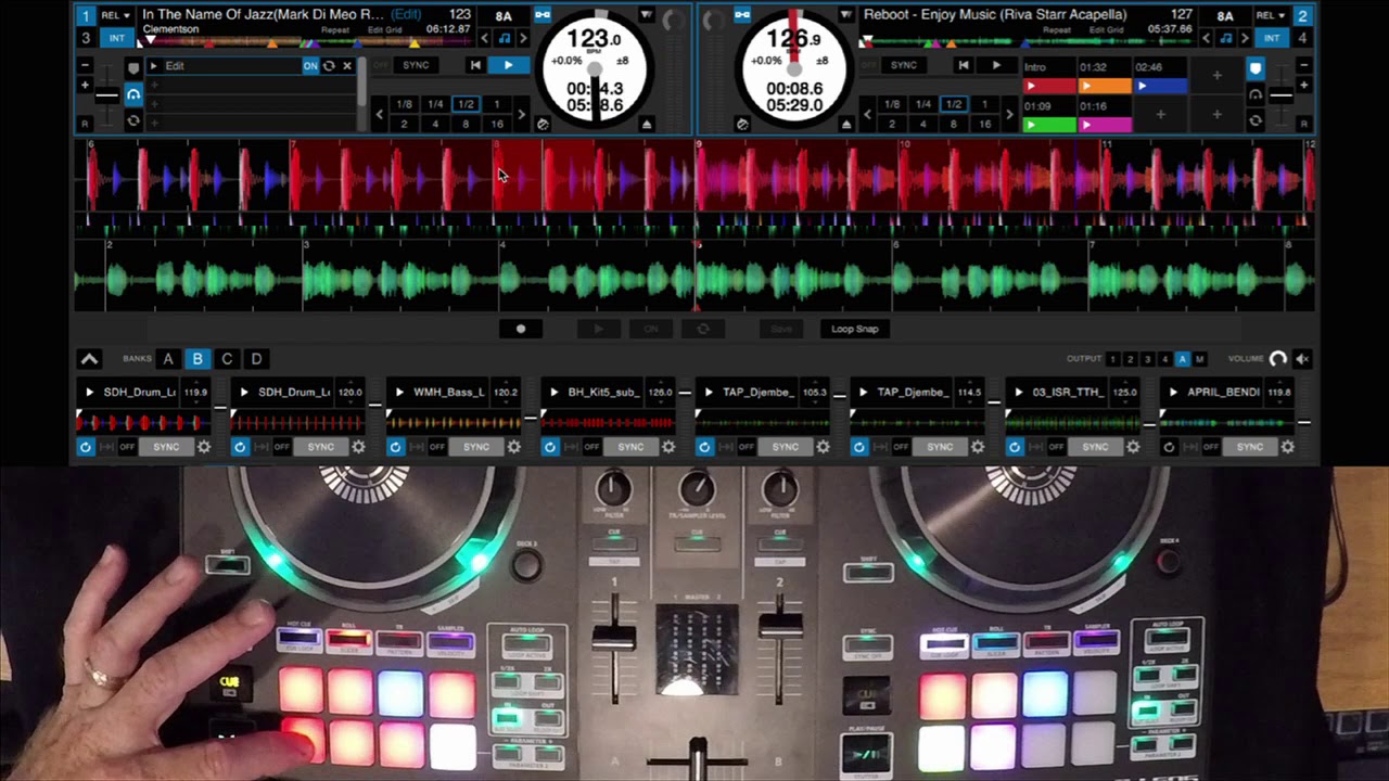 Учебное пособие Roland DJ-505: режимы пэдов для исполнения
