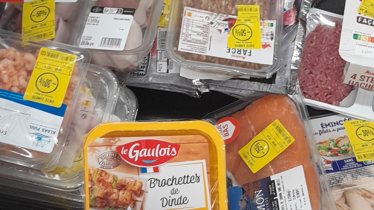 La chasse aux produits anti-gaspillage chez Auchan/ retour de course à 25€
