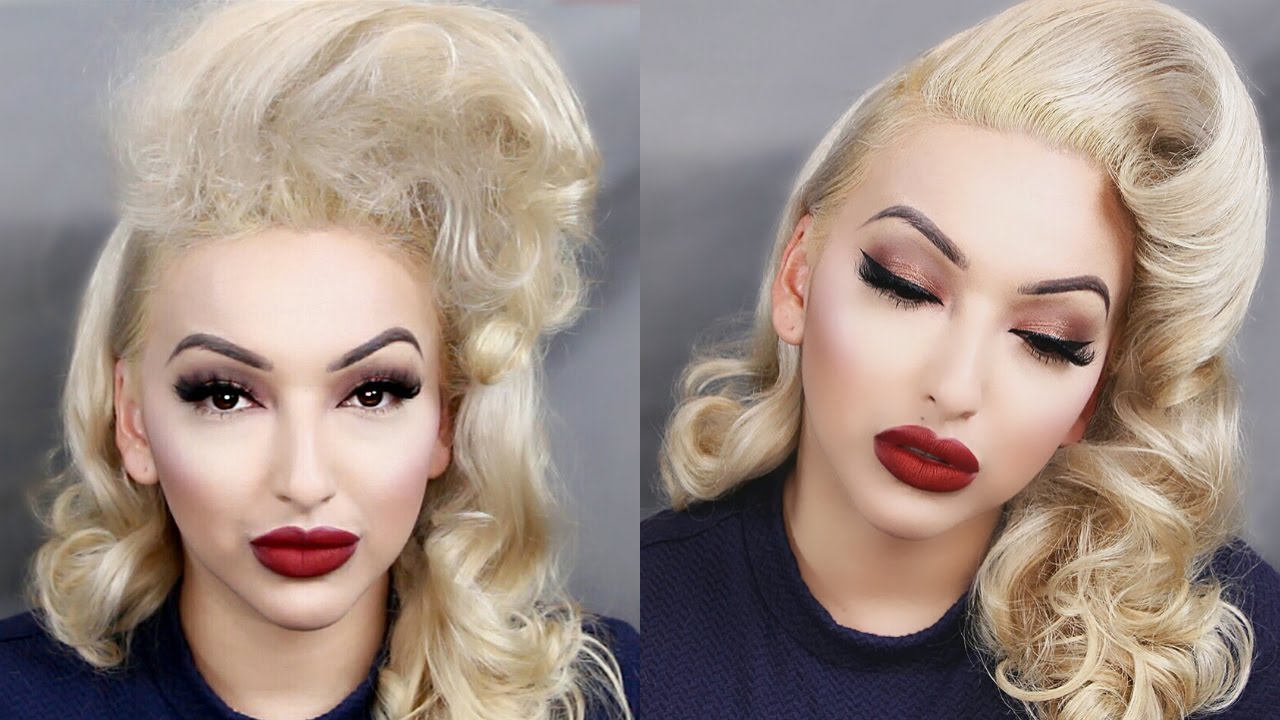 HOW TO TEASE & CREATE MY SIGNATURE PINUP BANG