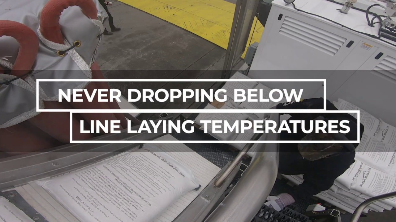 Thermo Hog -  Capable of melting 8,000 pounds of thermoplastic per hour