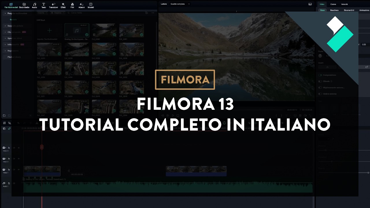 Filmora 13 Tutorial Completo Italiano