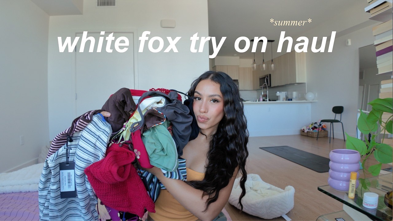 Яркая летняя примерка вещей от White Fox