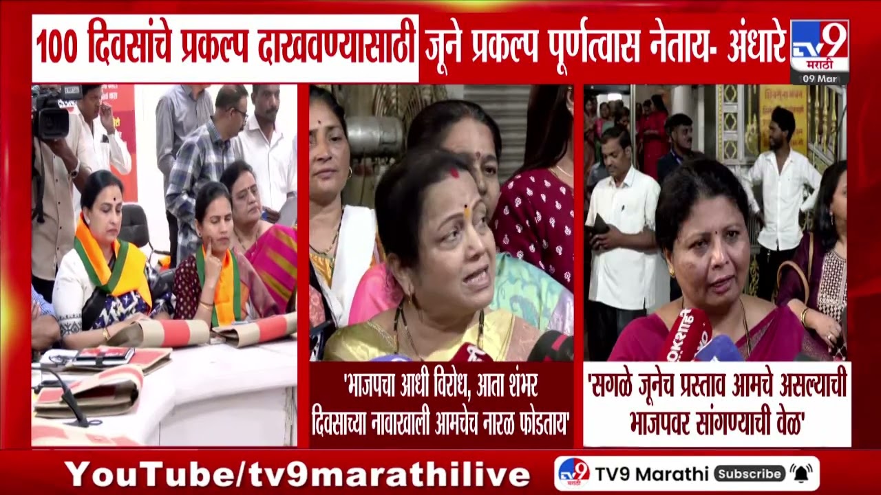 Kishori Pednekar | गारगाई प्रकल्पाला विरोध; आता आमचेच नारळ फोडताय- पेडणेकर