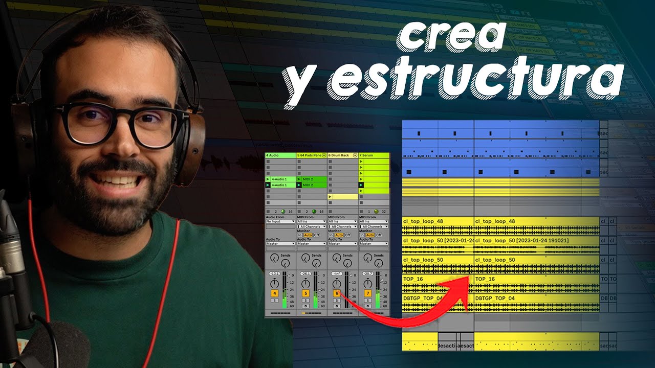 Cómo usar la SESSION VIEW de Ableton Live