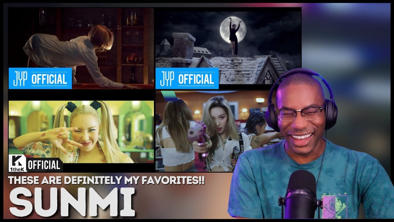 SUNMI | '24 Hours', 'Full Moon', 'LALALAY', 'You can't sit with us' MV REACTION | My new favorites!
