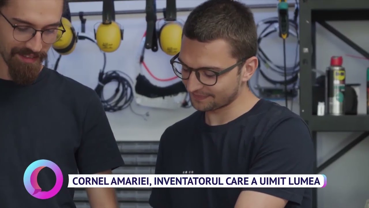 Cornel Amariei, inventatorul care a uimit lumea