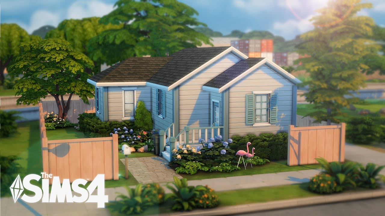 Renovating Crick Cabana 🔨 | Base Game Only | No CC | Sims 4 Speed Build