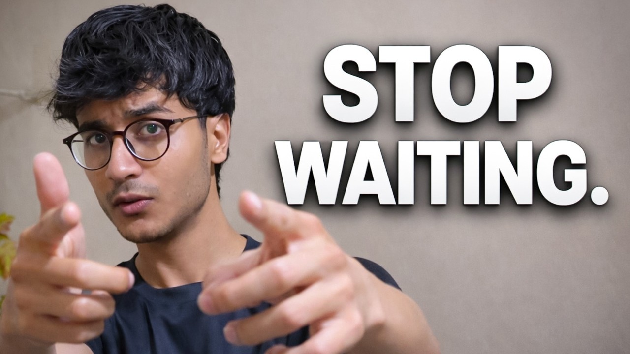 I STOPPED WAITING... AND EVERYTHING CHANGED