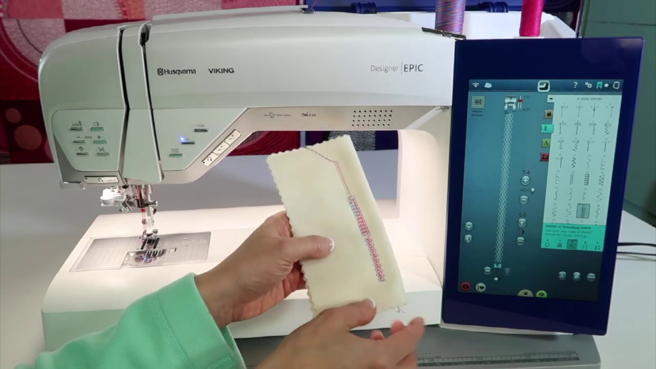 Viking EPIC 53 How to Thread a Twin Needle