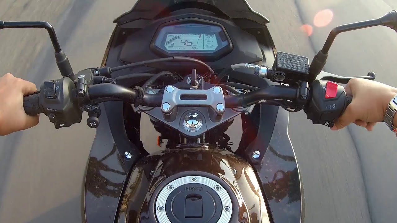 Hero Xtreme 200S top speed?