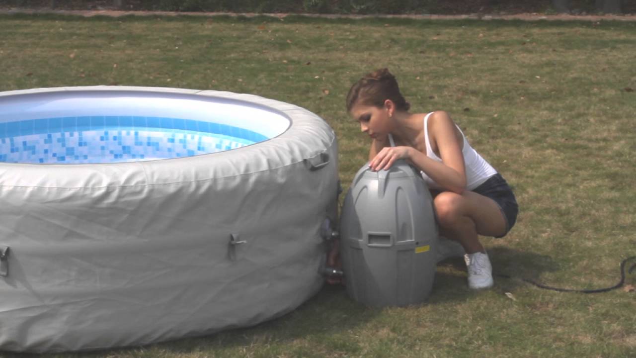 ¿Cómo instalar spa hinchable Bestway Lay- Z-Spa Vegas  54112? (ES)