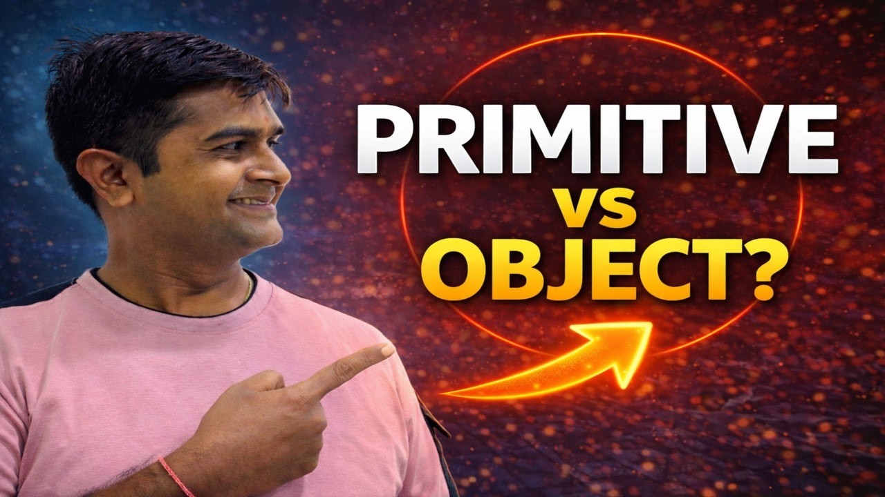 Java Data Types in Action | Primitive vs Non-Primitive Explained with Memory Diagrams