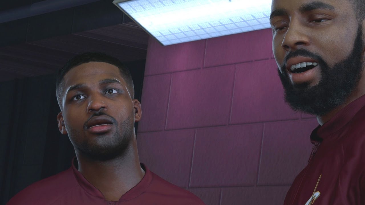 NBA 2K17 PS4 My Career - Kyrie Got Me Leaning?