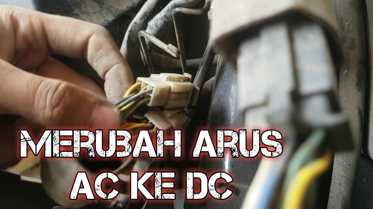 Cara merubah arus Ac menjadi Dc honda Beat fi