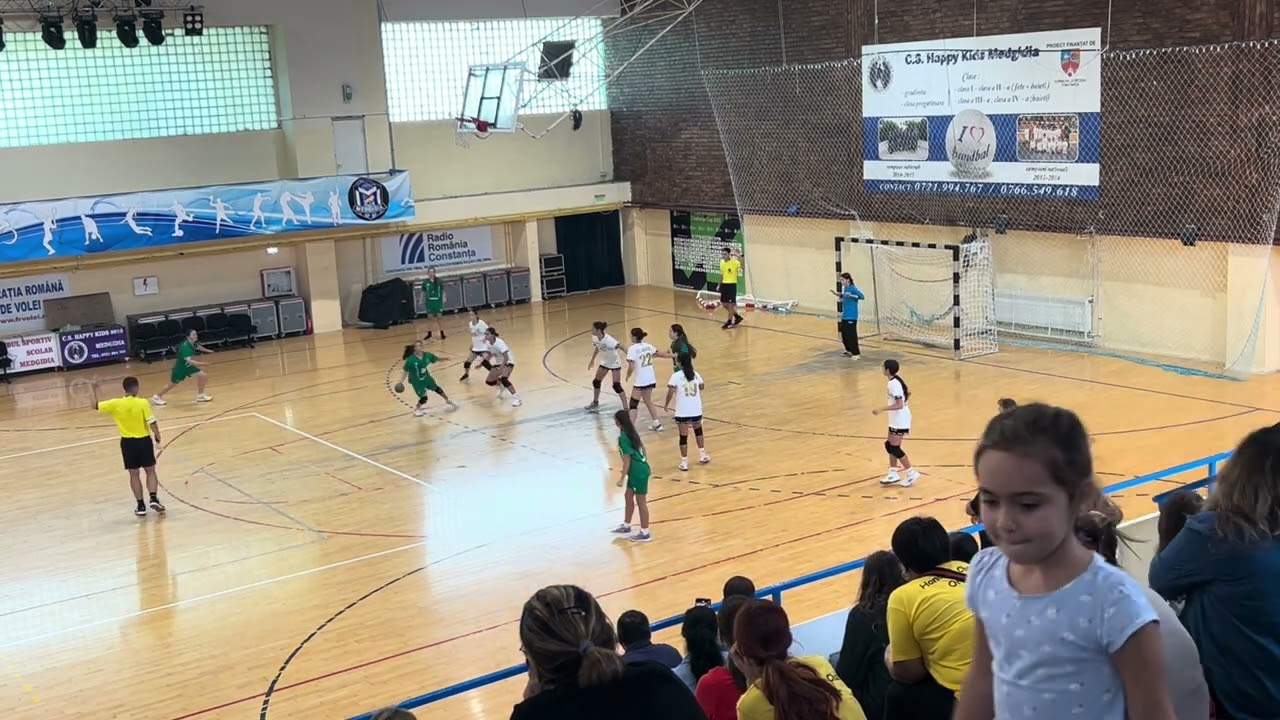 C.S. Happy Kids Medgidia Junioare 3 - HC Omer Junioare 3 Repriza 2 Meci handbal feminin Etapa 1
