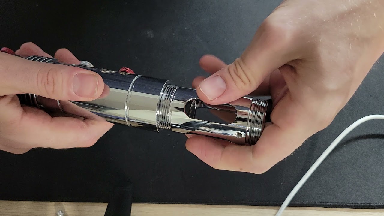 LGT Vire Sabers Darth Maul crime lord lightsaber disassembly