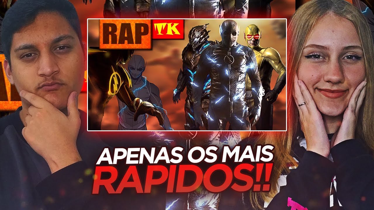 REACT - Rap dos Velocistas #2 (Zoom, Reverso e Savitar) // Feat. Yuri Black e Takeru // TK RAPS