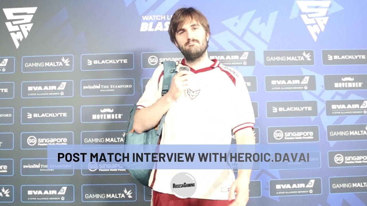 [EN/ID] Послематчевое интервью с HEROIC.Davai - BLAST Slam IV Singapore