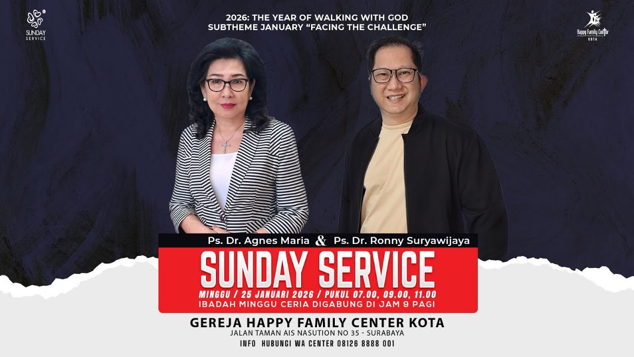 SUNDAY SERVICE 3 | 25 JANUARI 2026 | PK. 11.00 WIB | HFC KOTA
