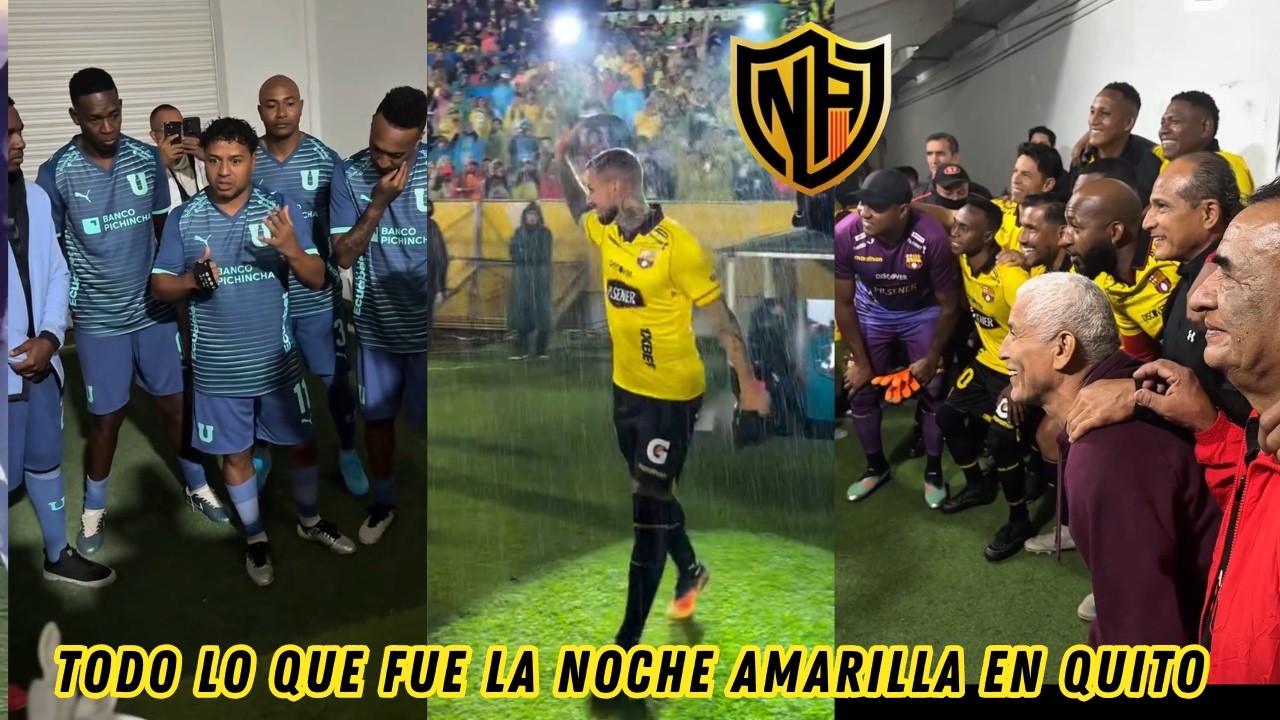 Todo lo que fue la Noche Amarilla 2026 en Quito