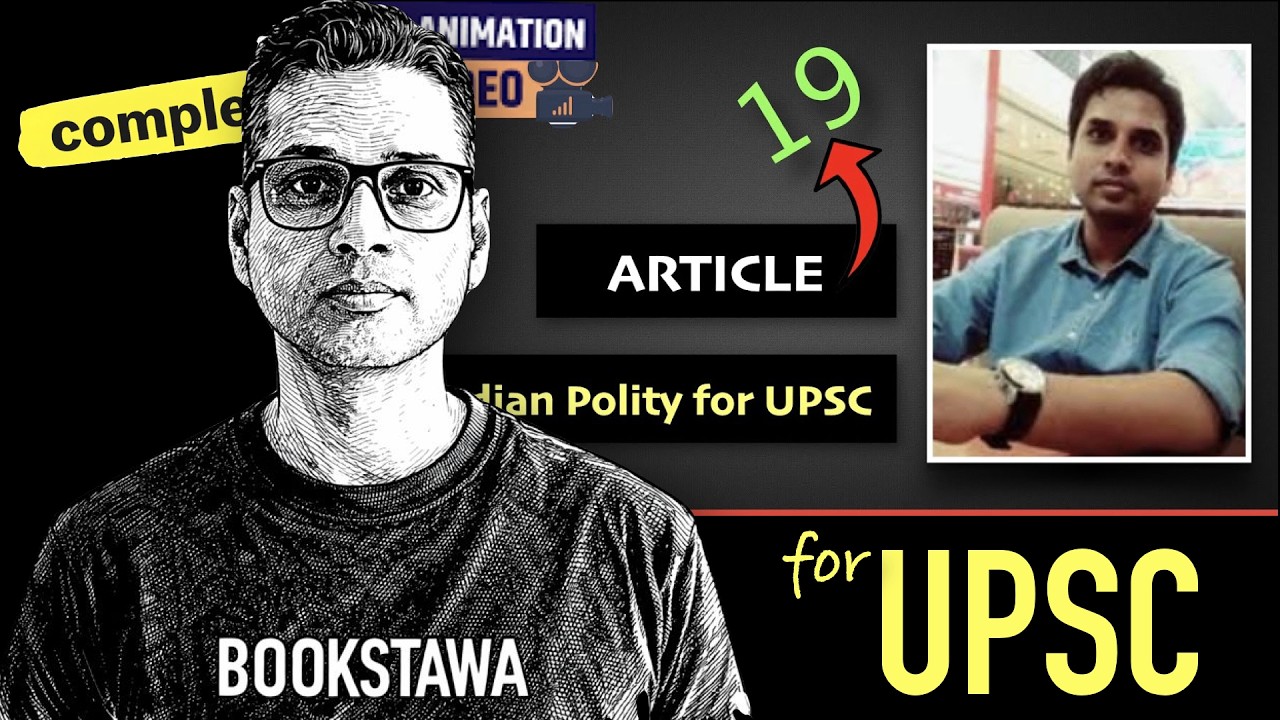 (P2) Article 19 of Indian Constitution in Hindi | Right to Freedom | Fundamental Rights | UPSC