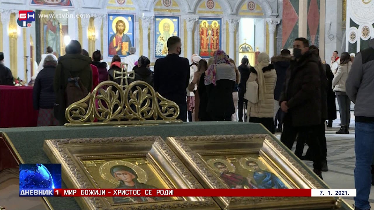 Mitropolit Hrizostom služio liturgiju u Hramu Svetog Save u Beogradu (BN TV 2021) HD