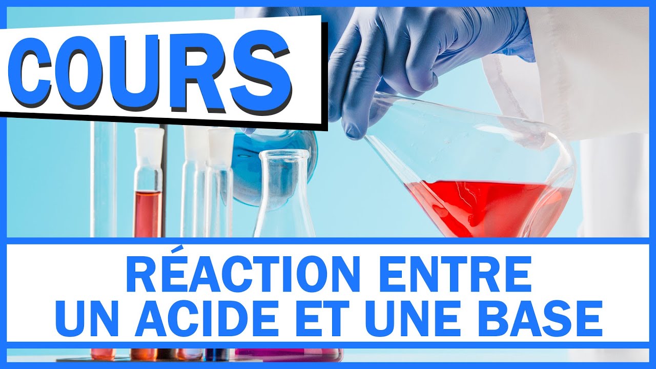 R&Eacute;ACTION ENTRE UN ACIDE ET UNE BASE