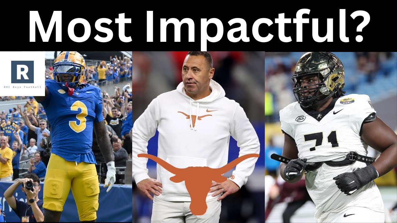 Texas Longhorns Transfer Portal Grade | Best In The Country? | Top 5 Most Impactful Additions